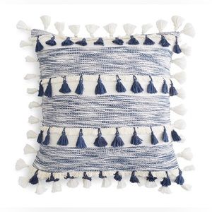 SKY
Space Dye Tassel Decorative Pillow, 20" × 20" -
100% Exclusive